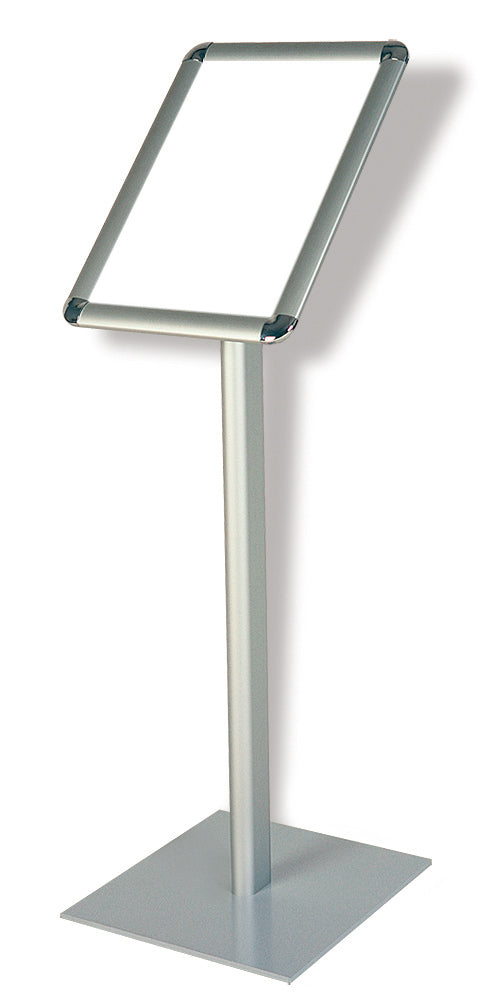 Franken Infoständer Standard – Aluminiumrahmen, A4, 80 cm