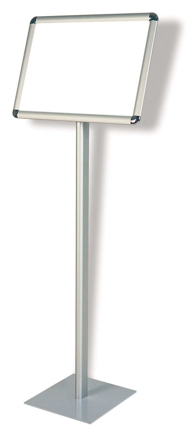 Franken Infodisplay Standard – für A3 quer, silber, Aluminium