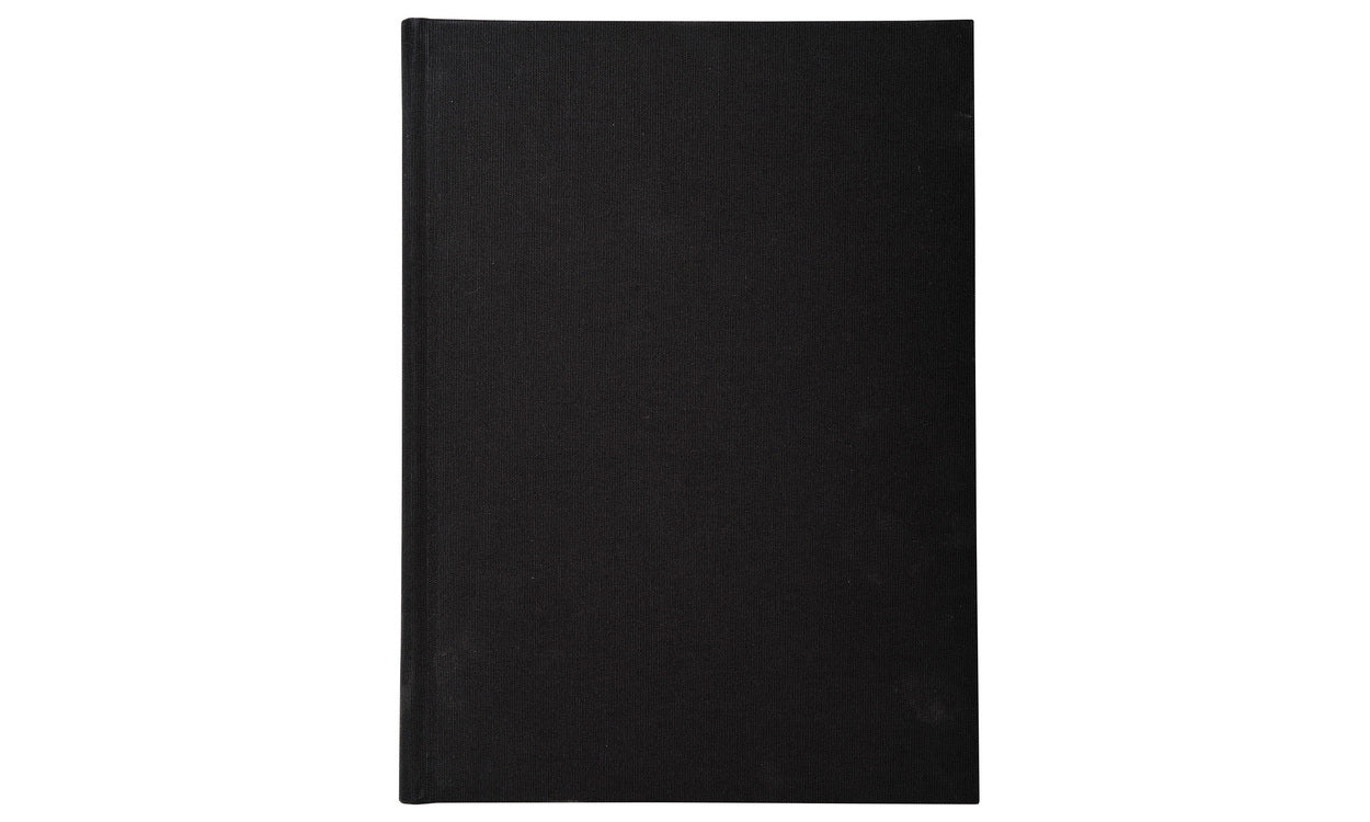 Exacompta Notizblock – A4 – kariert – 300 Blatt – 110 g/m² – Hardcover, nummeriert, schwarz