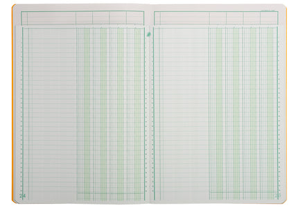 Exacompta Spaltenbuch – A4 – 80 Seiten, 110 g/m², 4 Spalten pro Seite