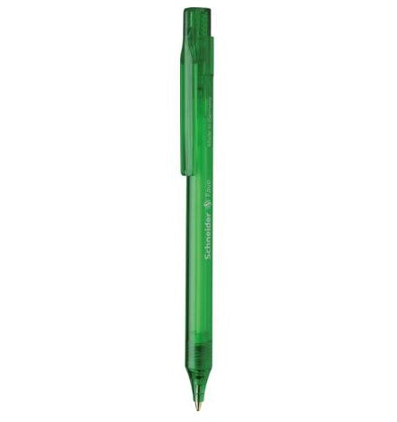 Schneider Schreibgeräte Schneider Fave Kugelschreiber – 20er Pack, Grün, Spitze 0,5 mm, Druck, nachfüllbar, dokumentenecht