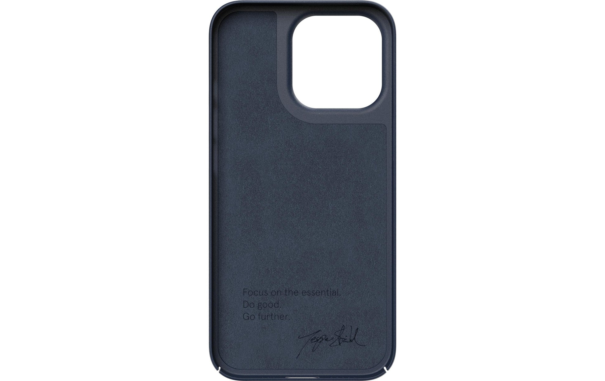 Nudient Thin Backcover – für Apple iPhone 13 Pro, MagSafe, Recycling-Kunststoff, Blau