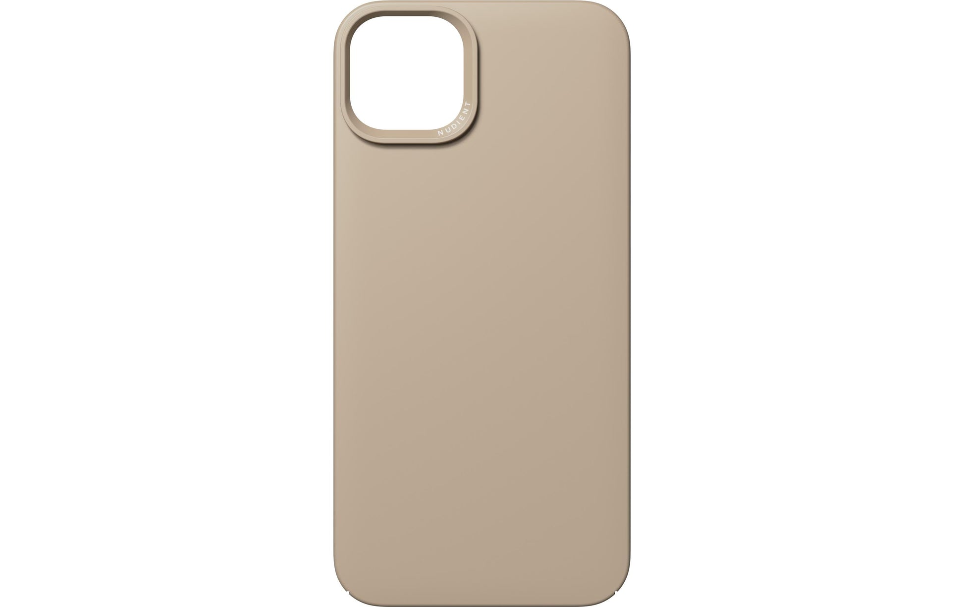 Nudient – Backcover – für Apple iPhone 14 Plus, MagSafe, Mikrofaser+Recycelter Kunststoff, Clay Beige