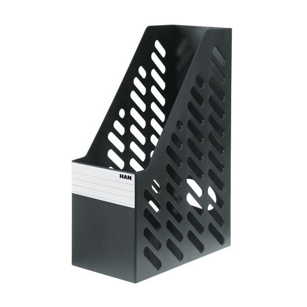 HAN Katalogsammler – für C4 – Polystyrol (PS) – Schwarz – 115 × 246 × 315 mm