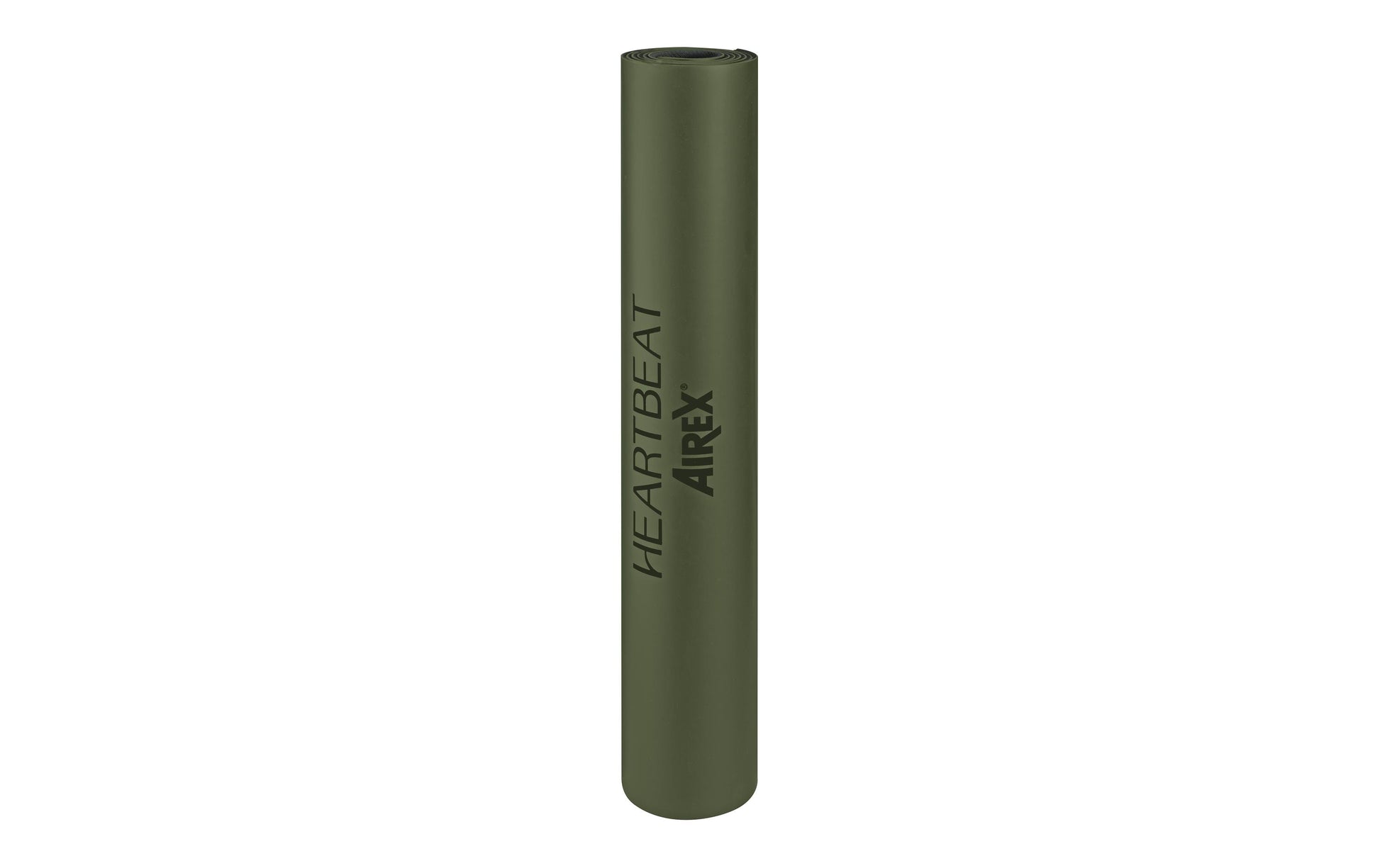 Airex Bodenmatte Heartbeat – Olivgrün, Dicke 0,4 cm