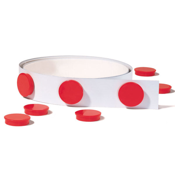 Franken Magnethaftband – selbstklebend – 100 × 3,5 cm – Weiss