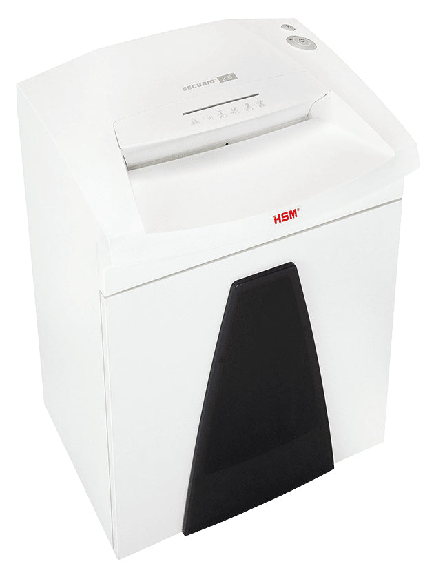 HSM Securio B26 – Aktenvernichter, DIN P-2, Streifenschnitt 3,9 mm, 55 l