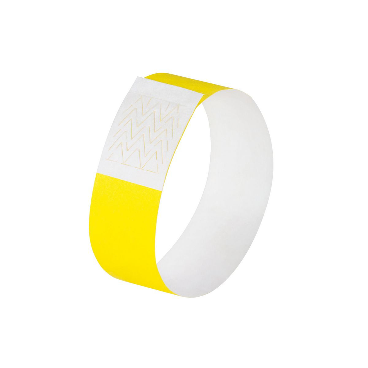 Sigel Eventband – 25 × 255 mm, Neongelb, Kunststoff, fortlaufend nummeriert – 120 Stk