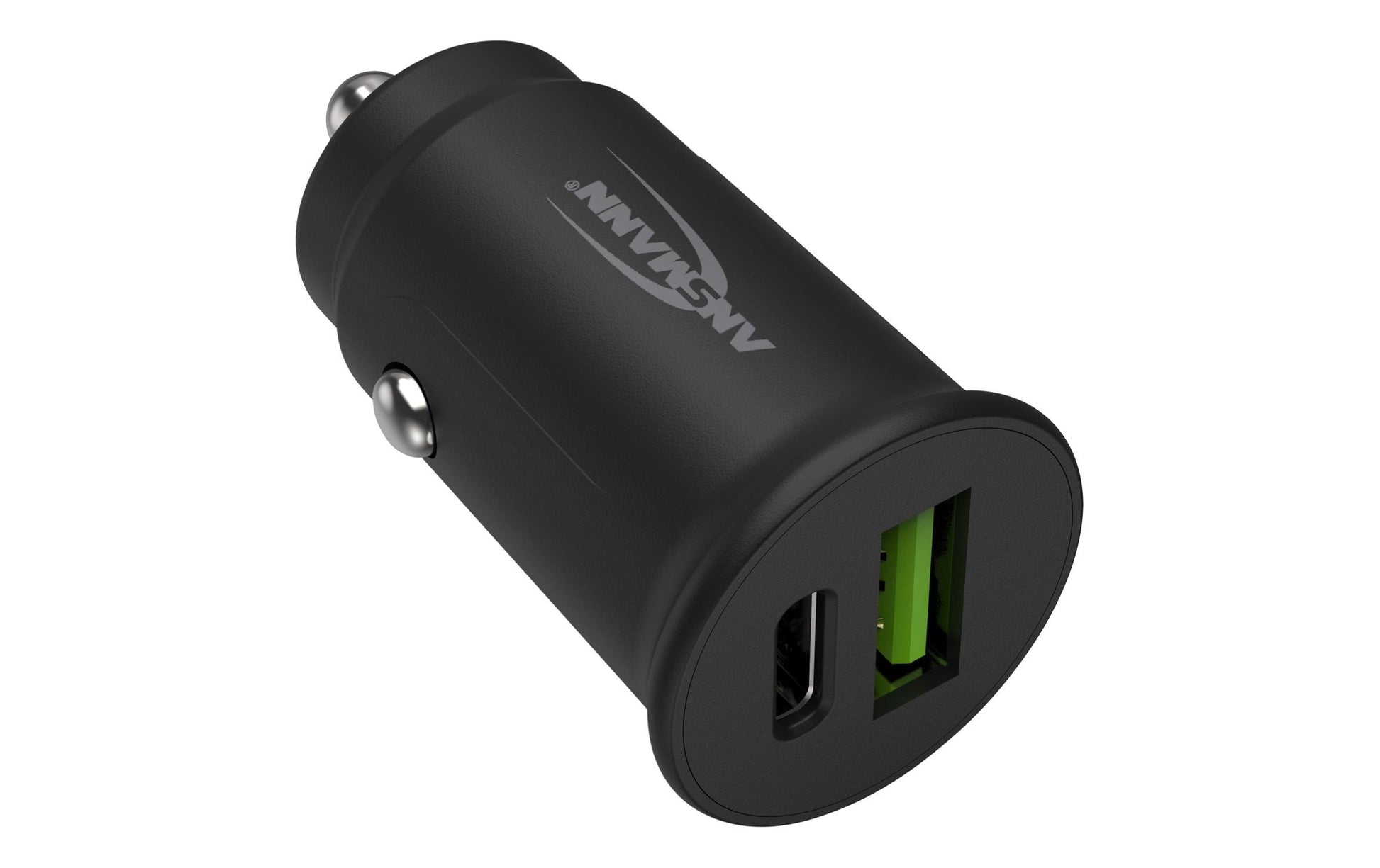 Ansmann CC230PD Auto-Ladegerät 30 W – USB-C×1, USB-A×1 – PD, Smart-IC – für Smartphones (Android, iPhone)