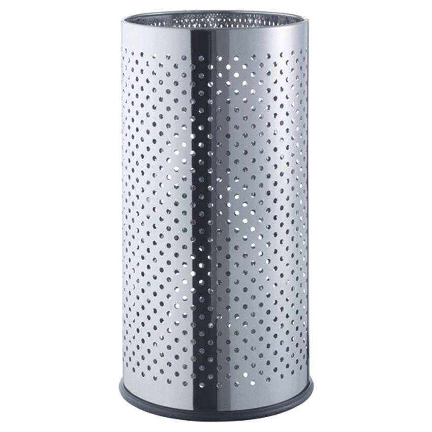 Helit Schirmständer the Steward – Edelstahl, Silber, 23,1 l, Ø 24,4 cm × 49,5 cm