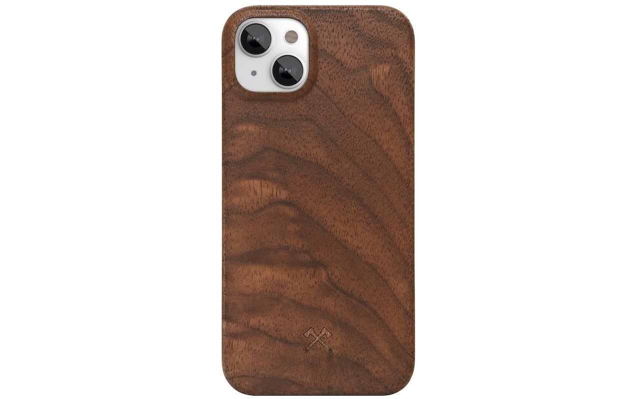 Woodcessories Backcover – für Apple iPhone 14 Plus – Walnuss – Aramidfasern