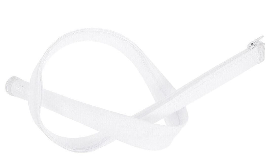 Vivolink PROZIPSLEEVEW1228 – Kabelschlauch, Polyester, 2,8 m × 1,2 cm, Weiss, 1 Stück