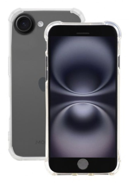 Mobilis Backcover R SERIES – für Apple iPhone 16E – transparent