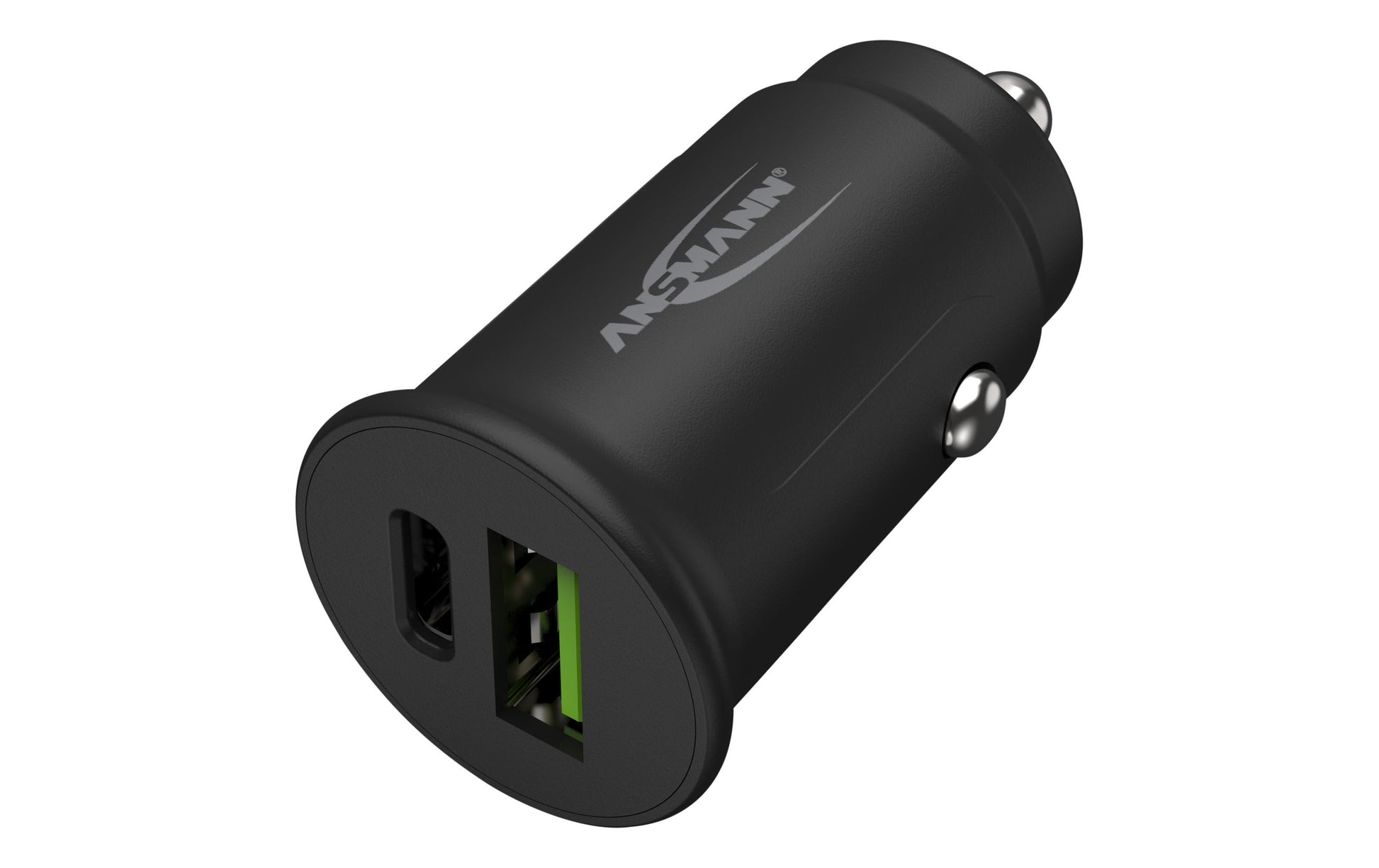 Ansmann CC230PD Auto-Ladegerät 30 W – USB-C×1, USB-A×1 – PD, Smart-IC – für Smartphones (Android, iPhone)
