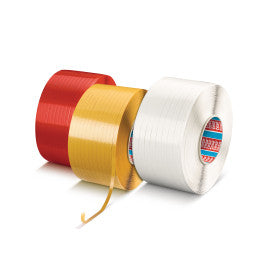 TESA 4965 Doppelseitiges Klebeband – 19 mm × 50 m, rot, ABS, temperaturbeständig, 1 Stück