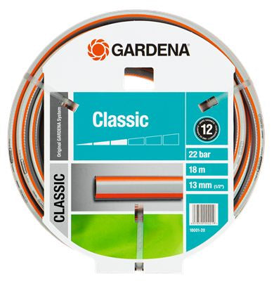 Gardena Classic Schlauch – 13 mm (1/2"), 18 m, grau