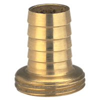 Gardena Hahnstück Schlauchkupplung – Messing, G 3/4" (26,5 mm), für Schlauch 19 mm, 1 Stück
