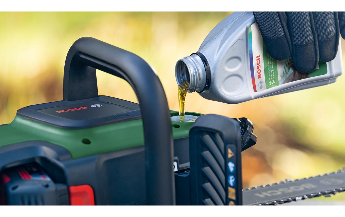 Bosch AdvancedChain 36V-35-30 Kettensäge – 36 V – Schwertlänge 31 cm – Mit Akku & Ladegerät – POWER FOR ALL
