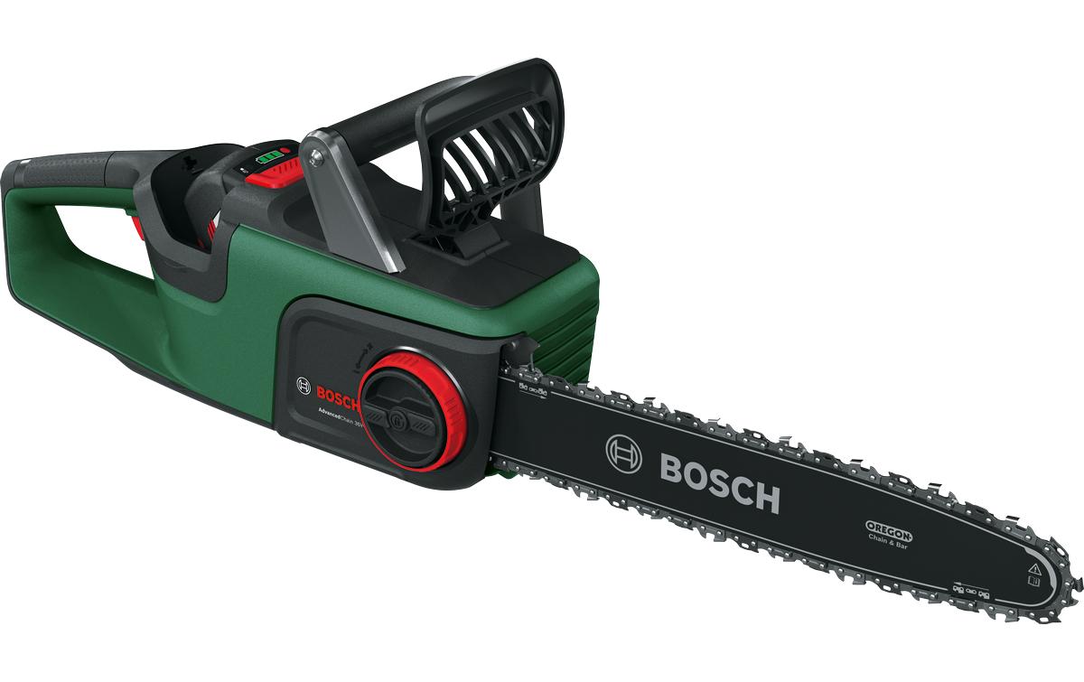 Bosch AdvancedChain 36V-35-30 Kettensäge – 36 V – Schwertlänge 31 cm – Mit Akku & Ladegerät – POWER FOR ALL