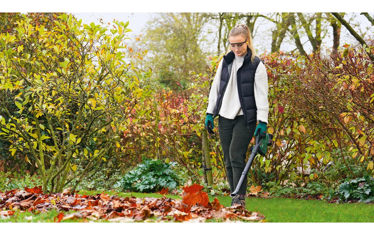 Bosch UniversalLeafBlower Laubbläser – 18 V – Luftstrom 245 km/h – Solo – POWER FOR ALL