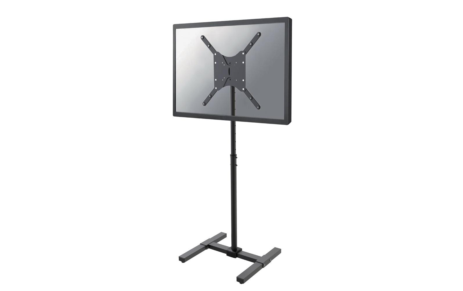 Neomounts NS-FS100BLACK – Displayständer, höhenverstellbar, für 10–55", VESA 75×75–400×400, bis 20 kg, schwarz