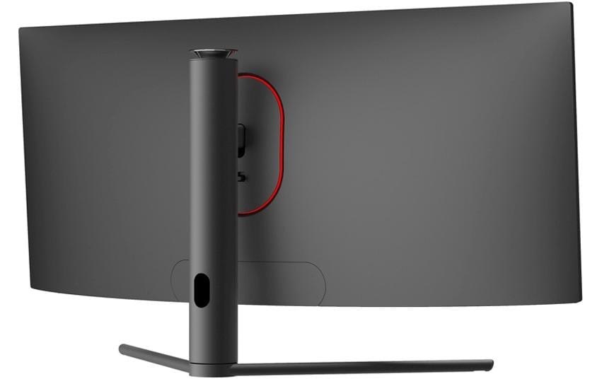 LC-Power LC-M34-UWQHD-165-C – Monitor, 34", 165 Hz, 350 cd/m², Gebogen, Höhenverstellbar, VESA 75 × 75, Schwarz