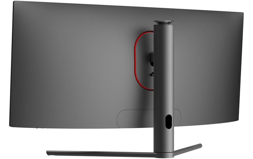 LC-Power LC-M34-UWQHD-165-C – Monitor, 34", 165 Hz, 350 cd/m², Gebogen, Höhenverstellbar, VESA 75 × 75, Schwarz
