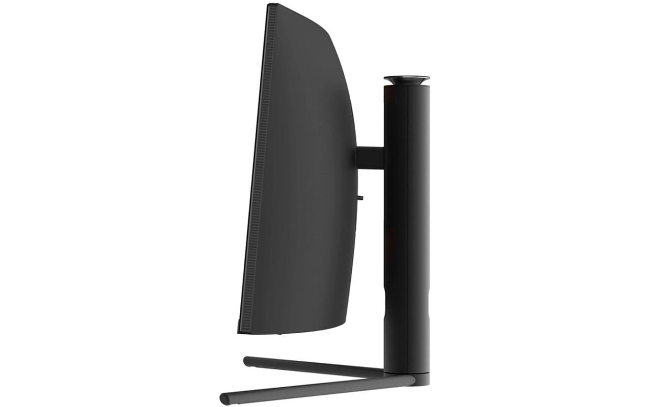 LC-Power LC-M34-UWQHD-165-C – Monitor, 34", 165 Hz, 350 cd/m², Gebogen, Höhenverstellbar, VESA 75 × 75, Schwarz