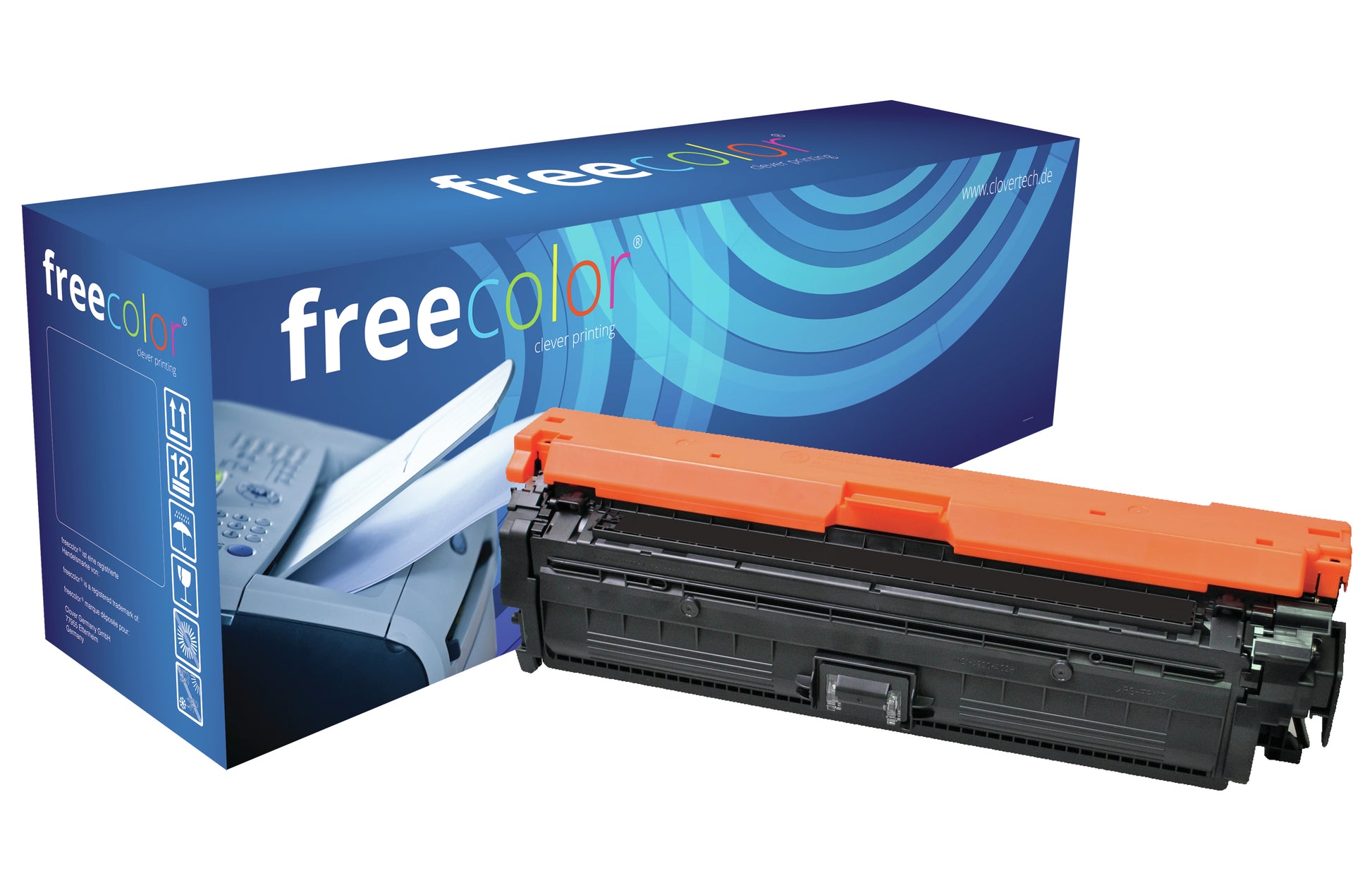 Freecolor Toner CE340 – schwarz, 13500 Seiten – für HP Color LaserJet M775