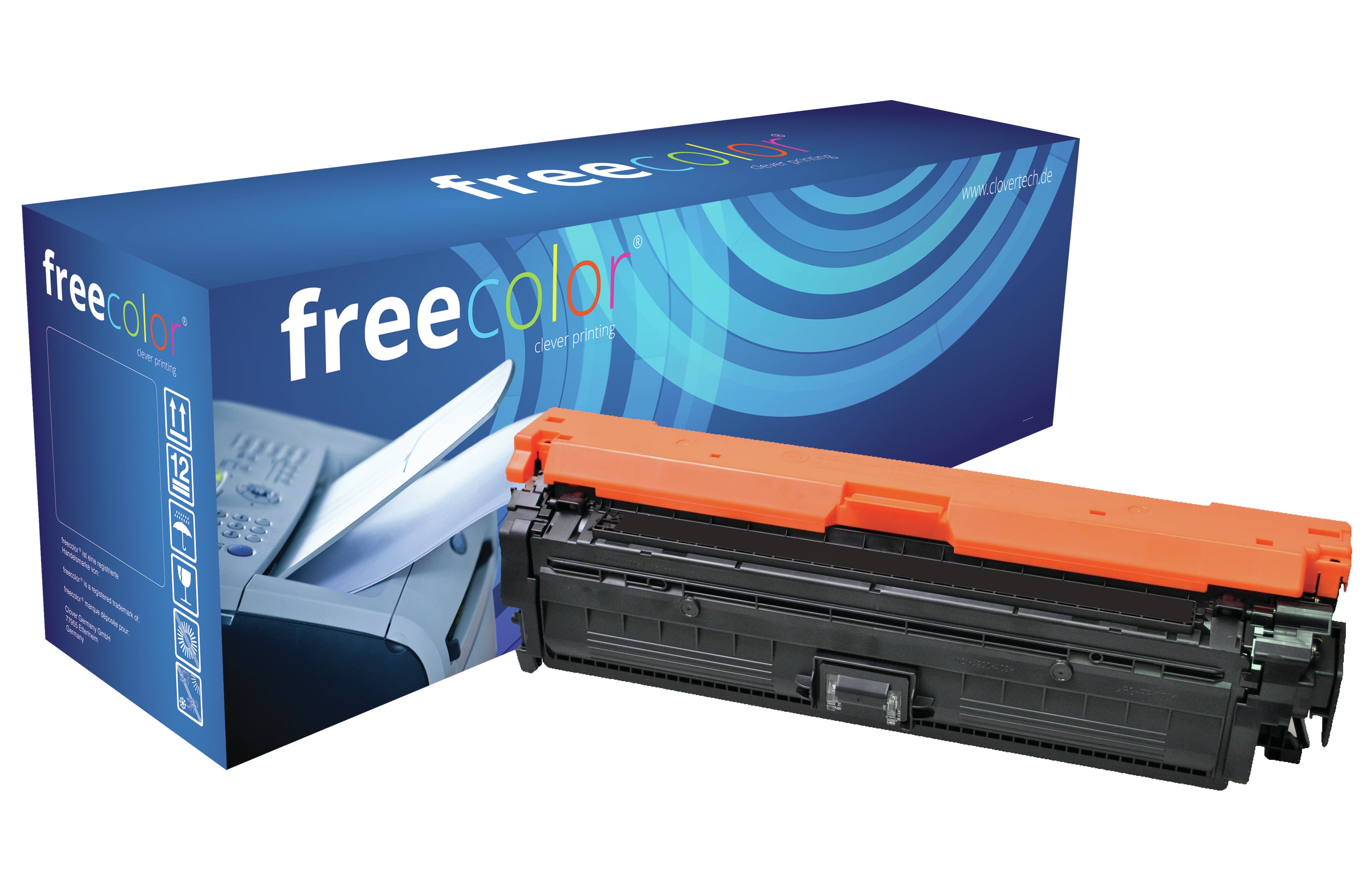 Freecolor Toner CE340 – schwarz, 13500 Seiten – für HP Color LaserJet M775