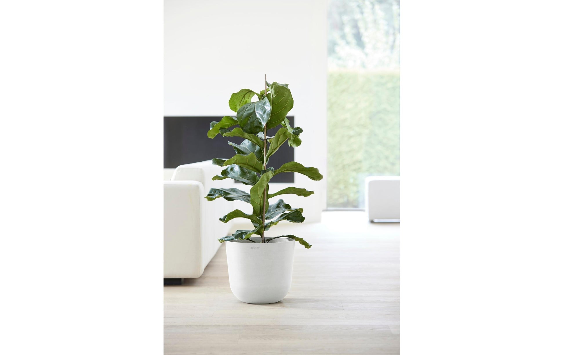 Ecopots Schale – Recycling-Kunststoff, Weiss – Ø 35 × 30,5 cm
