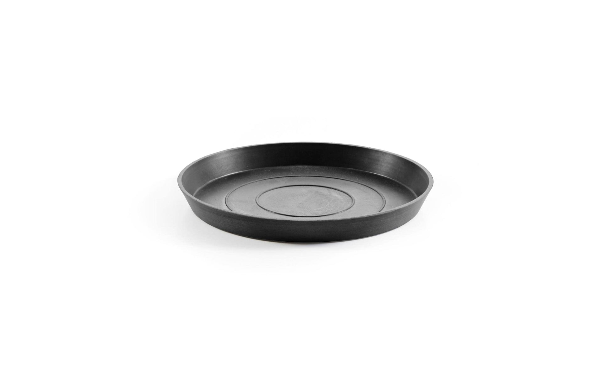 Ecopots Unterteller – Kunststoff, dunkelgrau – Ø 29 × 3 cm