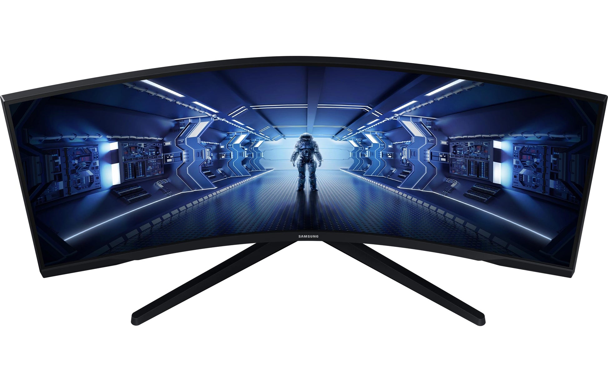 Samsung Odyssey G5 G55T – 34" Gebogen 1000R, 3440 × 1440 (UWQHD), VA, 165 Hz, HDR10