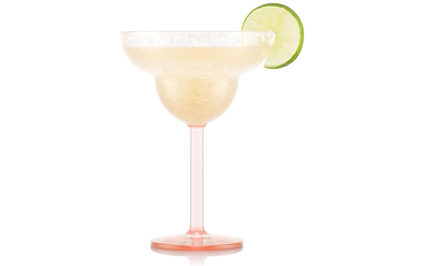 Bodum Margarita-Glas – 4er Set, 250 ml, Ø 11,6 cm, H 16,6 cm, Kunststoff, Rosa, spülmaschinenfest, BPA-frei