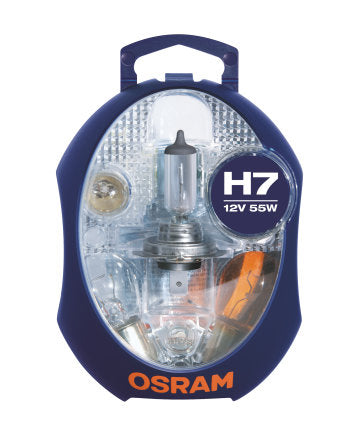 Osram Halogenlampe H7 – Kaltweiss, 55 W, 12 V