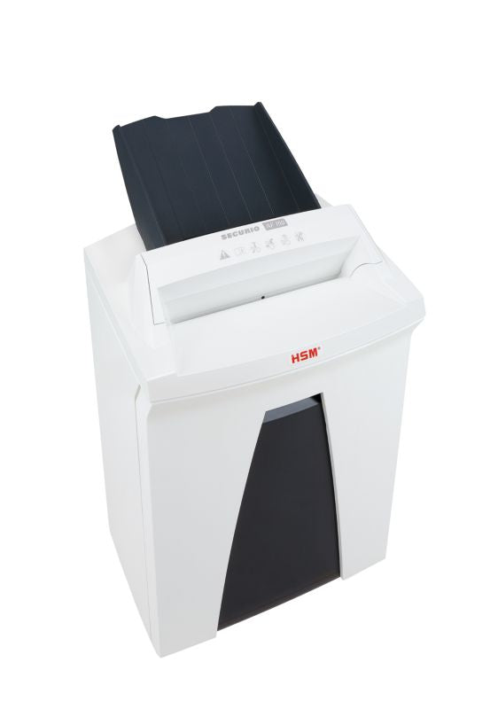 HSM AF150 – Aktenvernichter mit Autofeed 150 Blatt, DIN P-4, Partikelschnitt 4,5 × 30 mm, 10 Blatt, 34 l