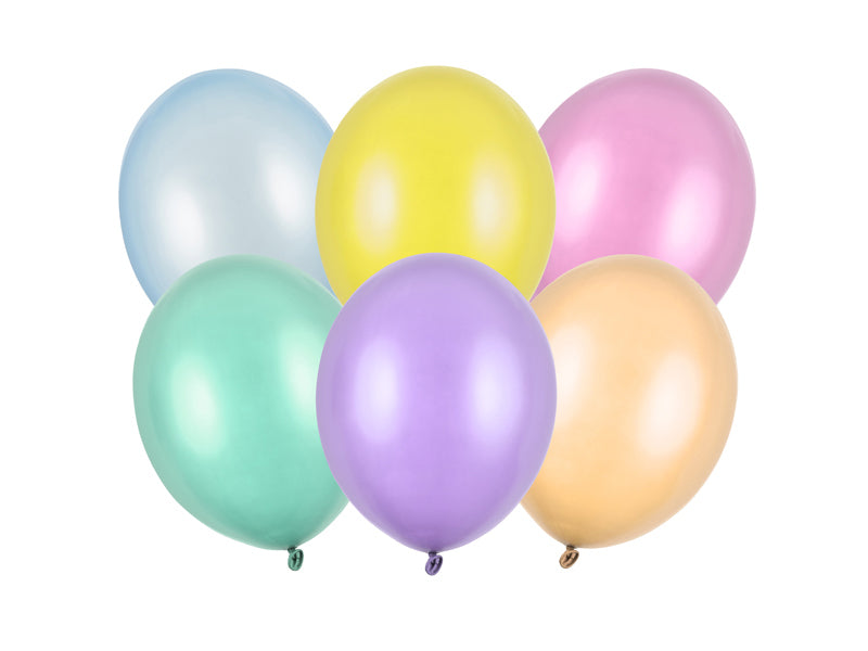 PartyDeco Luftballons – mehrfarbig – Ø 27 cm – Latex – 100 Stk