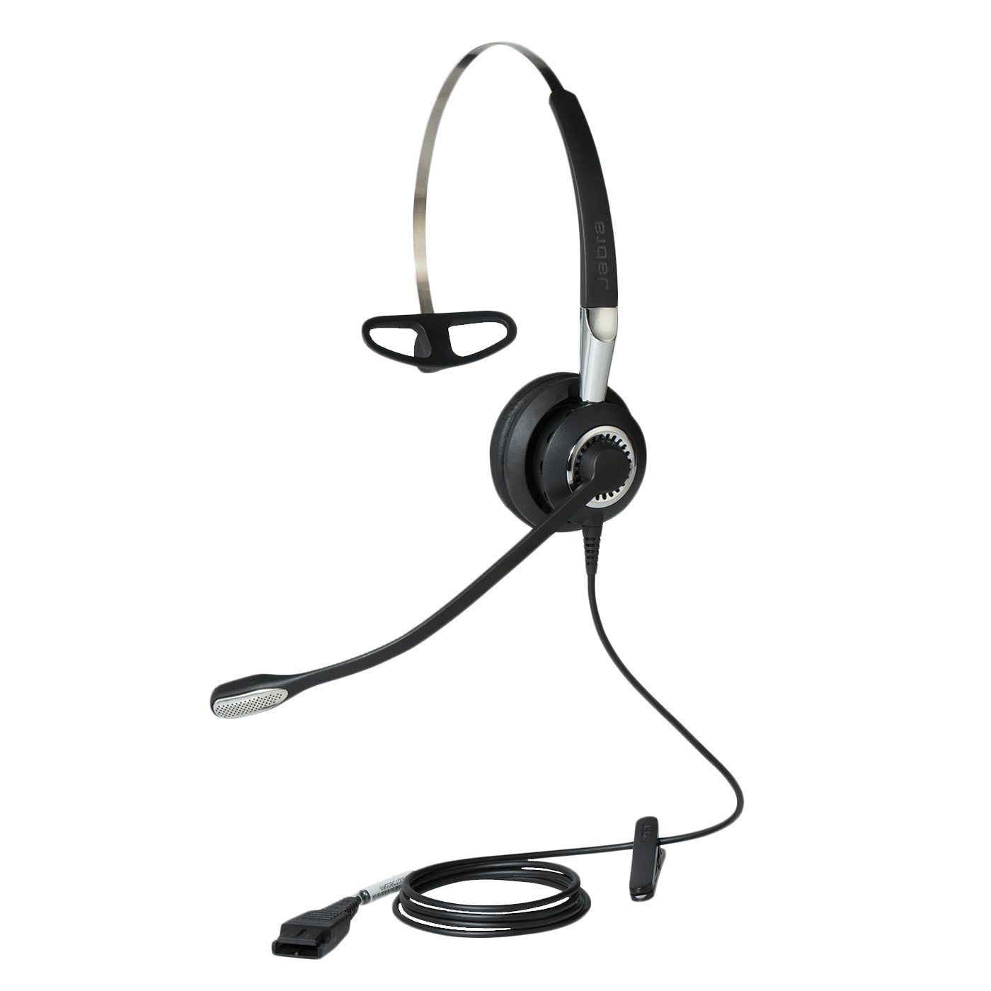 Jabra BIZ 2400 II Mono – Mono-Headset – Kabelgebunden, PeakStop – Schwarz/Silber