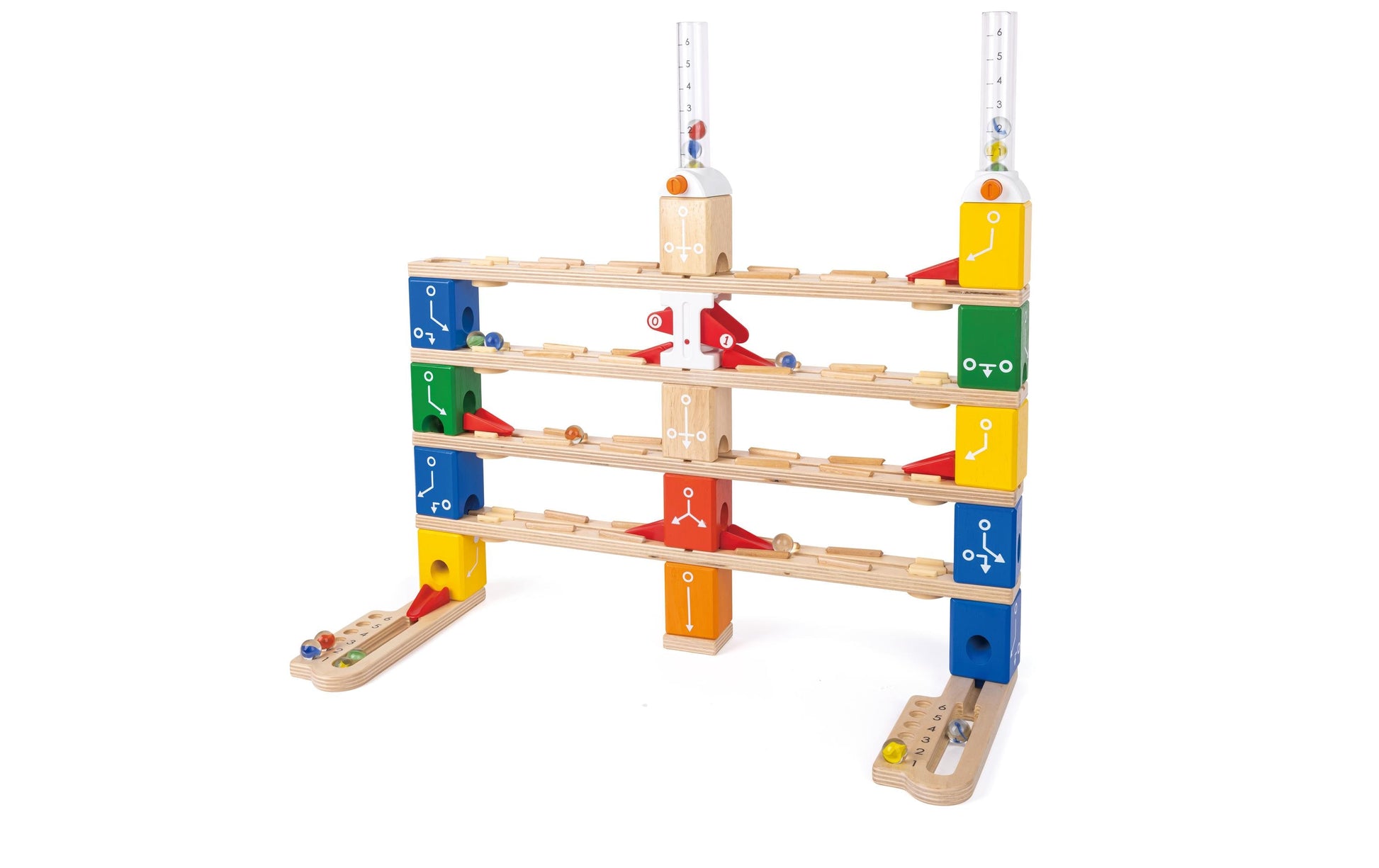 Hape Lernspiel – Quadrilla Starter-Kodierungsset, 125 Teile, 1–2 Spieler, ab 6 Jahren, Mehrsprachig