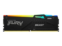 Kingston Technology Kingston FURY Beast RGB – DDR5 DIMM – 32 GB (2×16 GB), 5600 MT/s, CL36, 1,25 V, 288-Pin DIMM