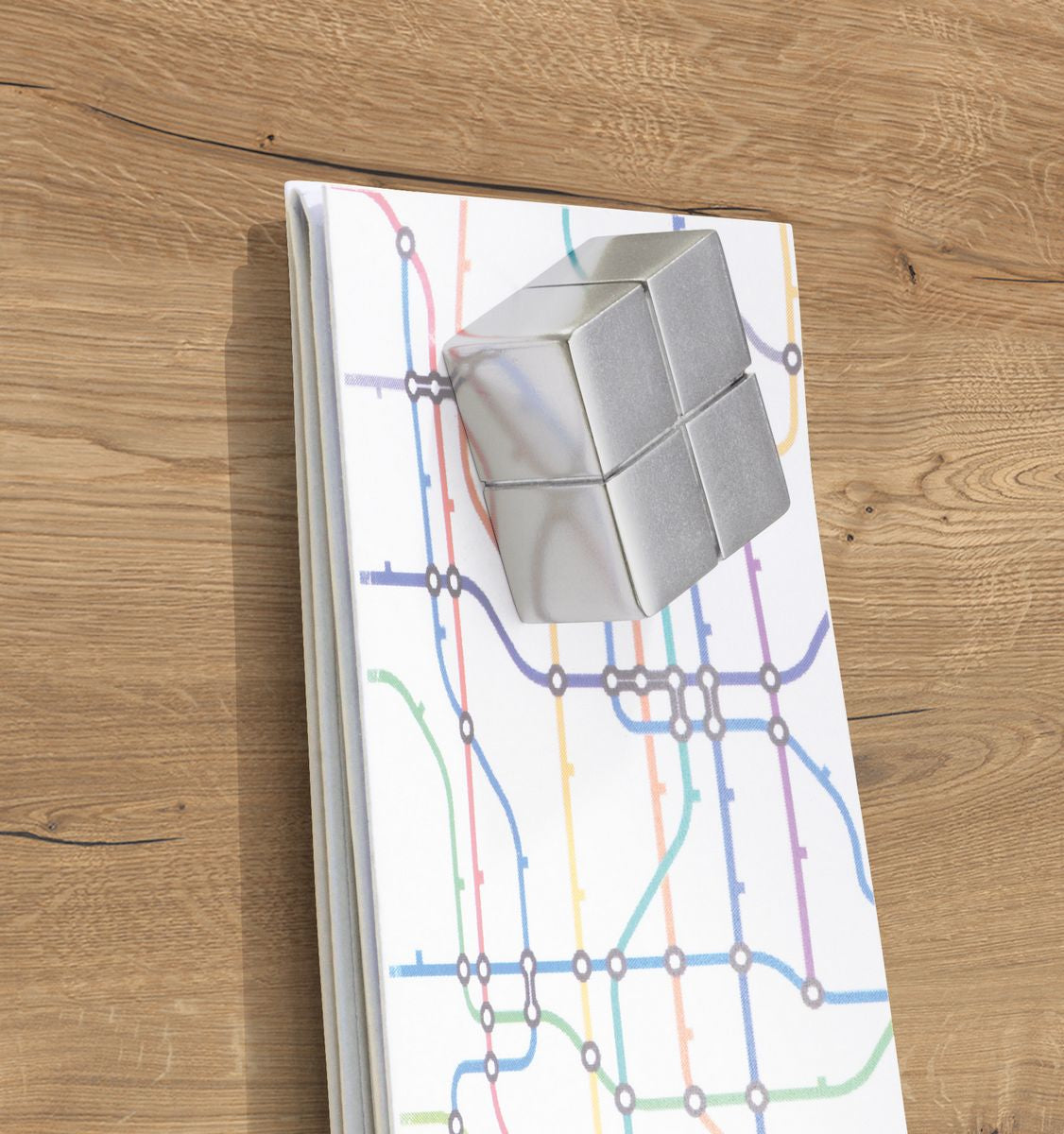Sigel Whiteboard – 91 × 46 cm, Glas, magnetisch, Wandmontage, inkl. SuperDym Magnetwürfel, Montagesatz