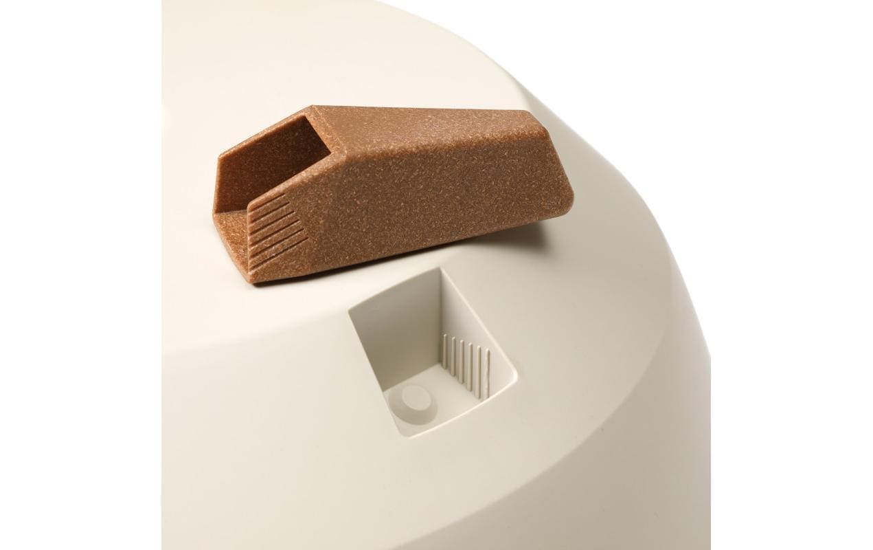 Neogard Blumentopf – Ø 40 × 20,5 cm – Recycling-Kunststoff, Braun