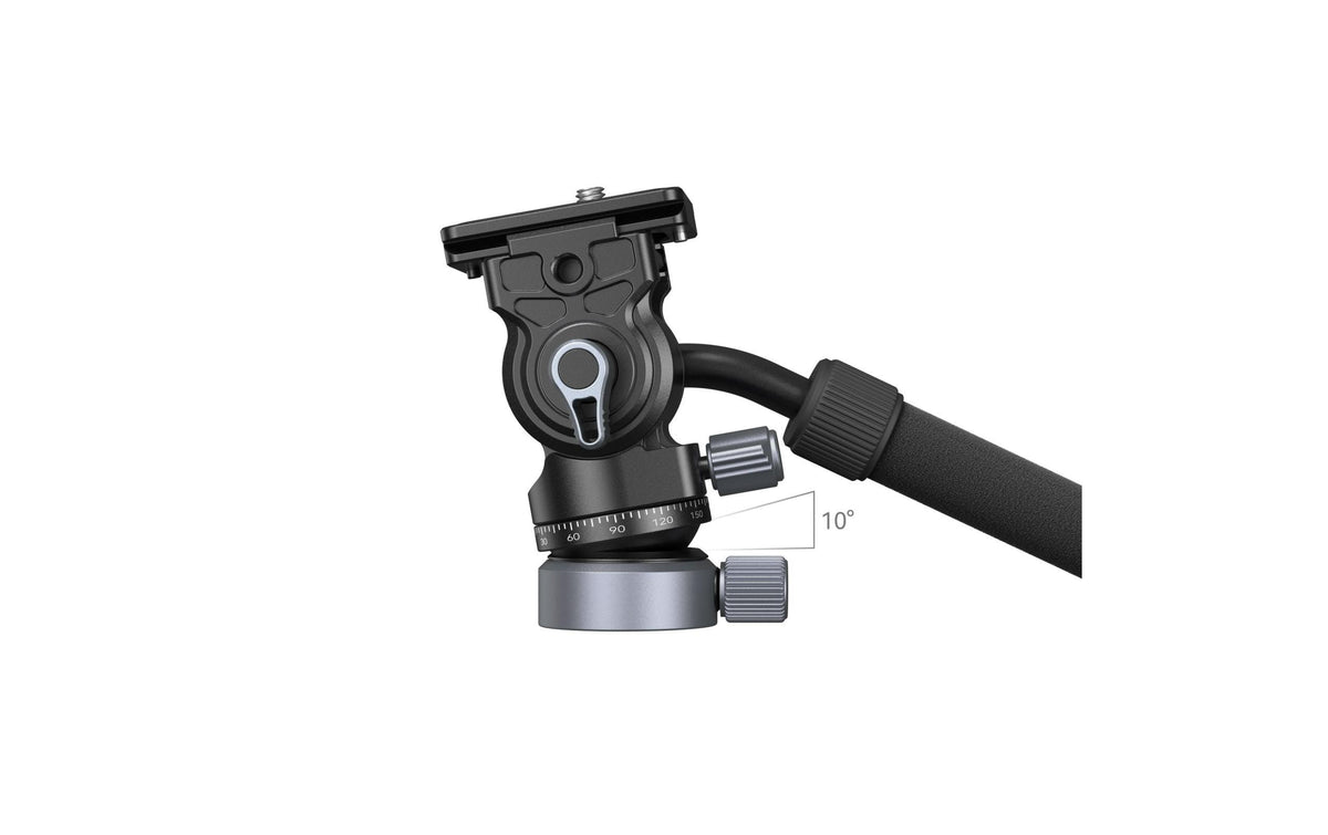SmallRig CH20 Videokopf – 4 kg Traglast, 360° Pan, 1/4"/3/8" – für Arca-Swiss Schnellwechselplatten