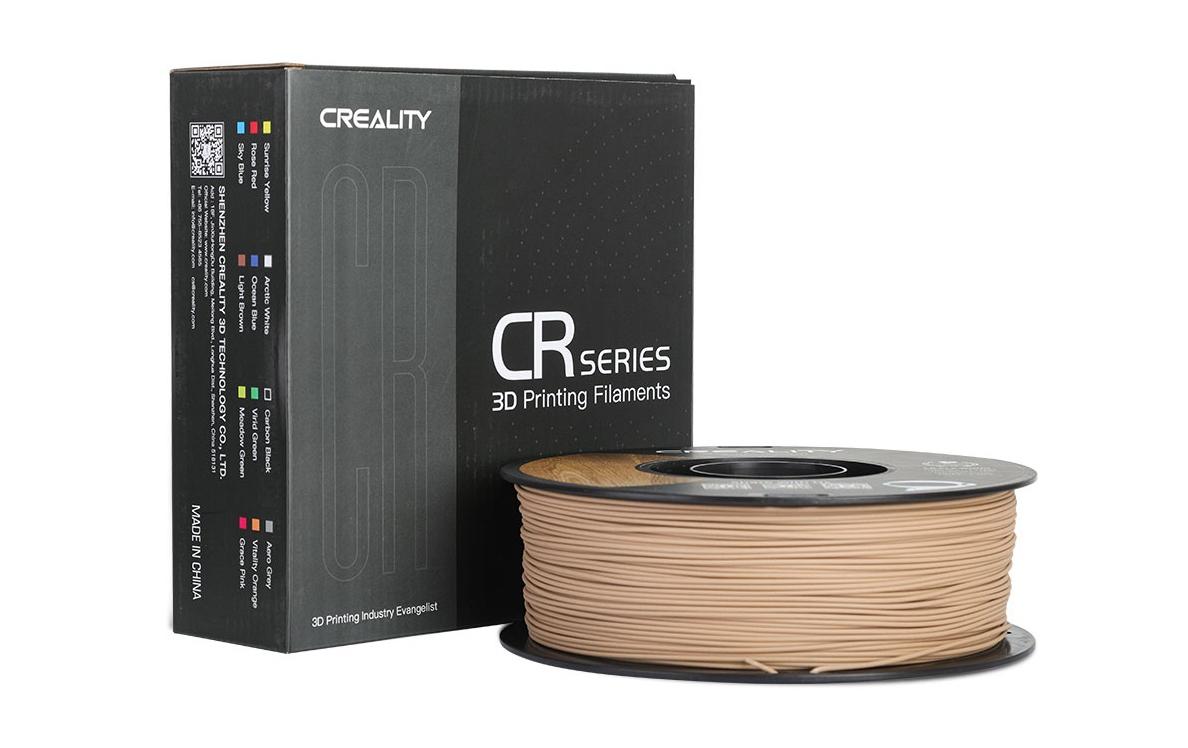Creality 3D-Drucker-Filament PLA (Holzfaser) 1,75 mm Braun, 1 kg