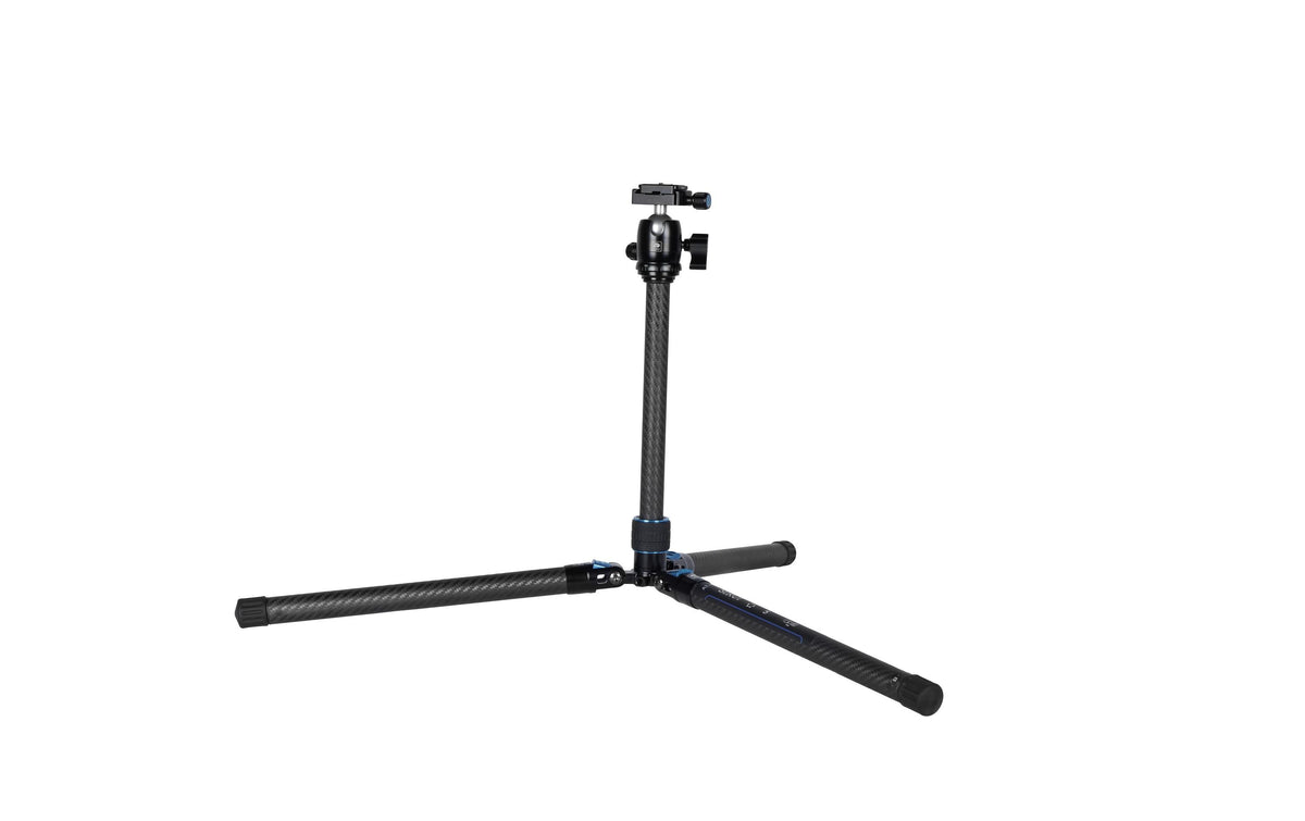 Sirui AT-125+B-00K Stativ – Carbon, 152 cm, 10 kg, 5 Sektionen – 1/4", 3/8"