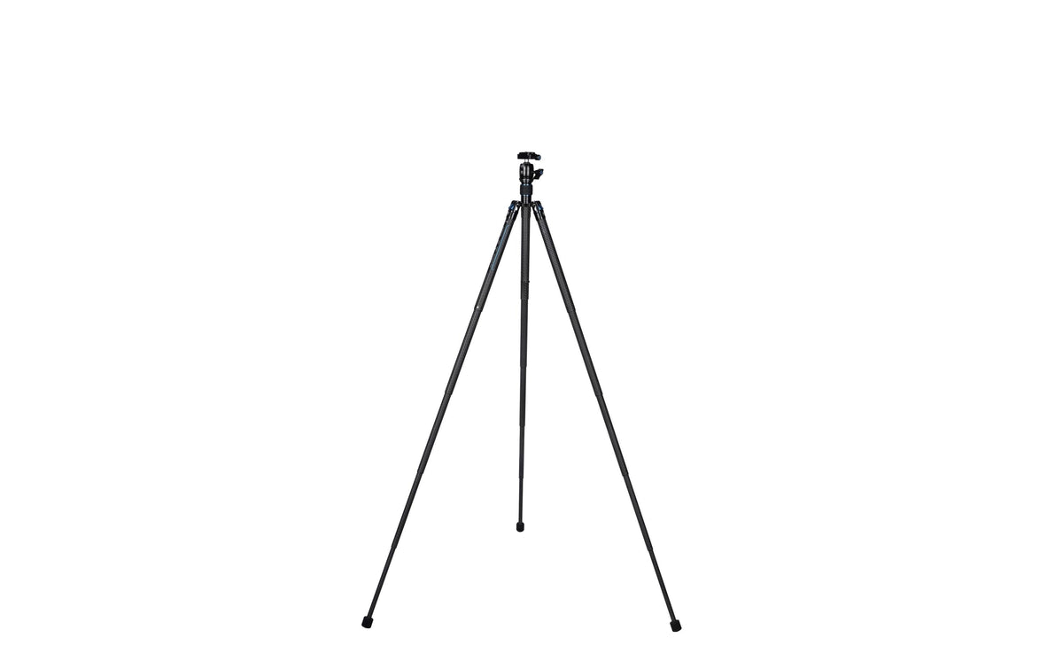 Sirui AT-125+B-00K Stativ – Carbon, 152 cm, 10 kg, 5 Sektionen – 1/4", 3/8"