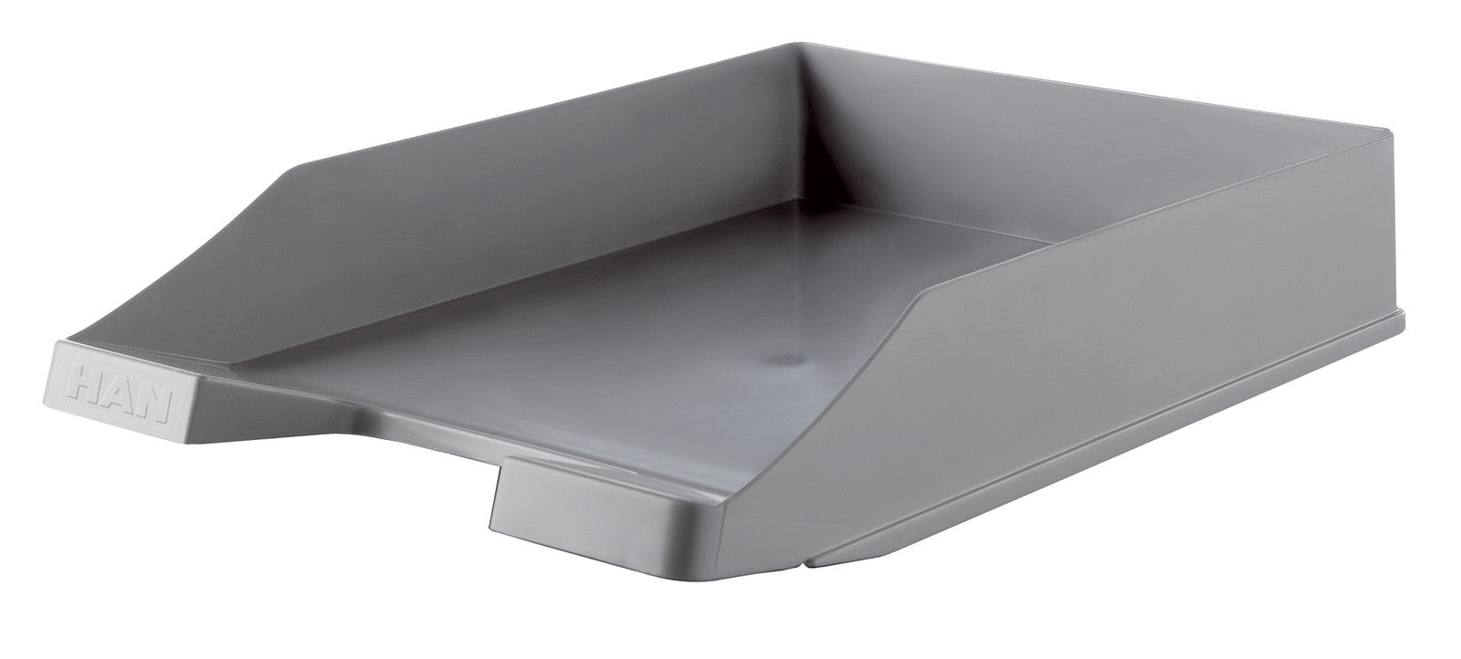 HAN KLASSIK KARMA – Briefkorb-Set für C4, Kunststoff, Grau, 10er-Set, 255 × 65 × 348 mm