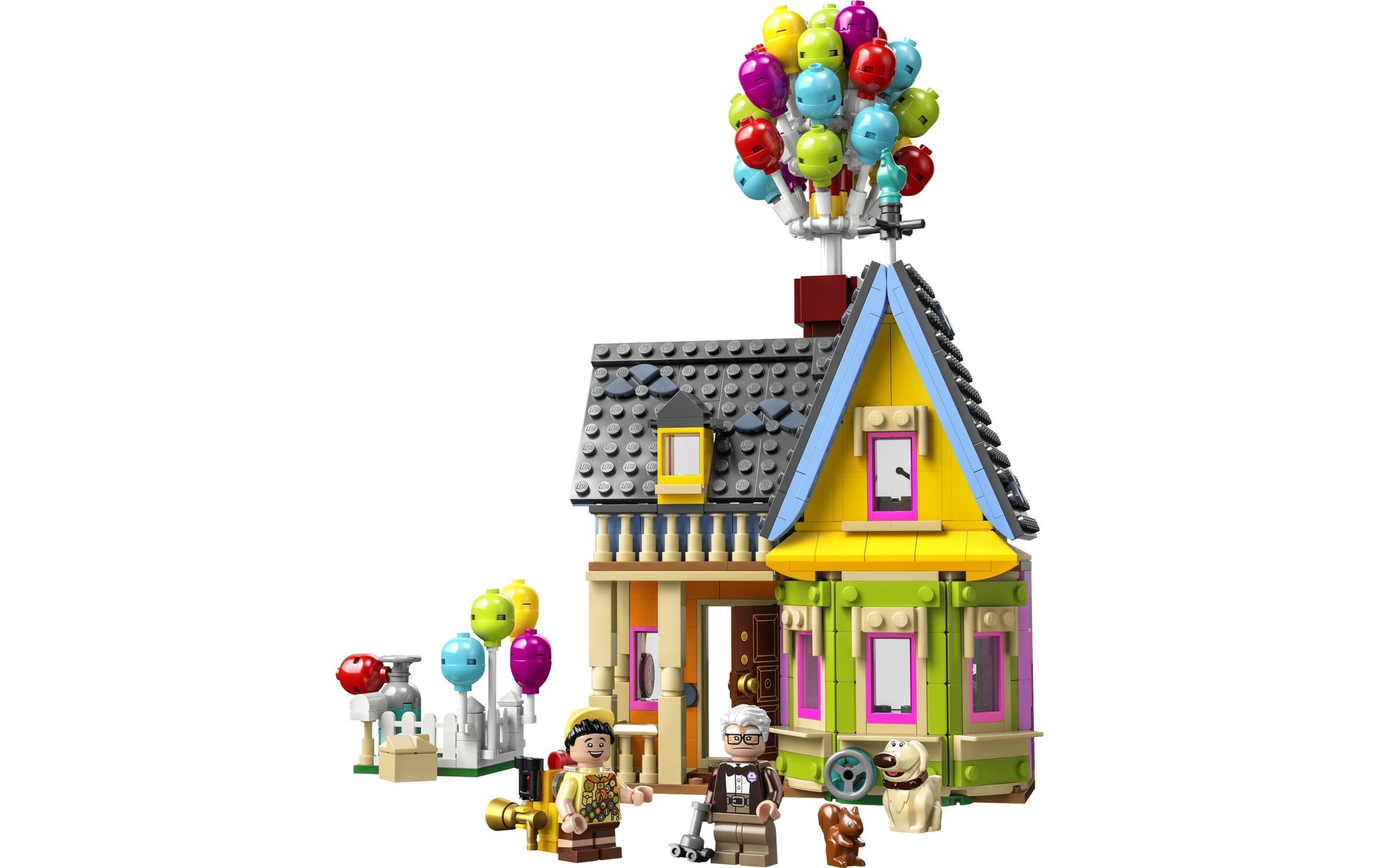 LEGO Carls Haus aus Oben 3D-Puzzle – Disney – 598 Teile – 15 × 27 × 11 cm – ab 9 J.