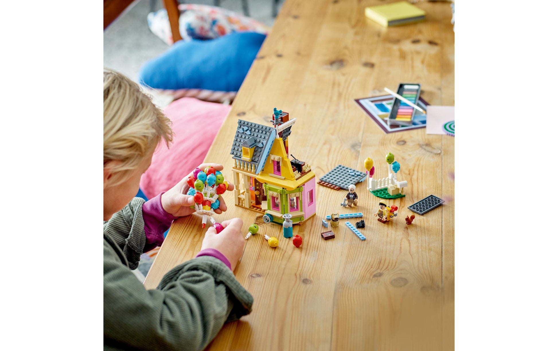 LEGO Carls Haus aus Oben 3D-Puzzle – Disney – 598 Teile – 15 × 27 × 11 cm – ab 9 J.