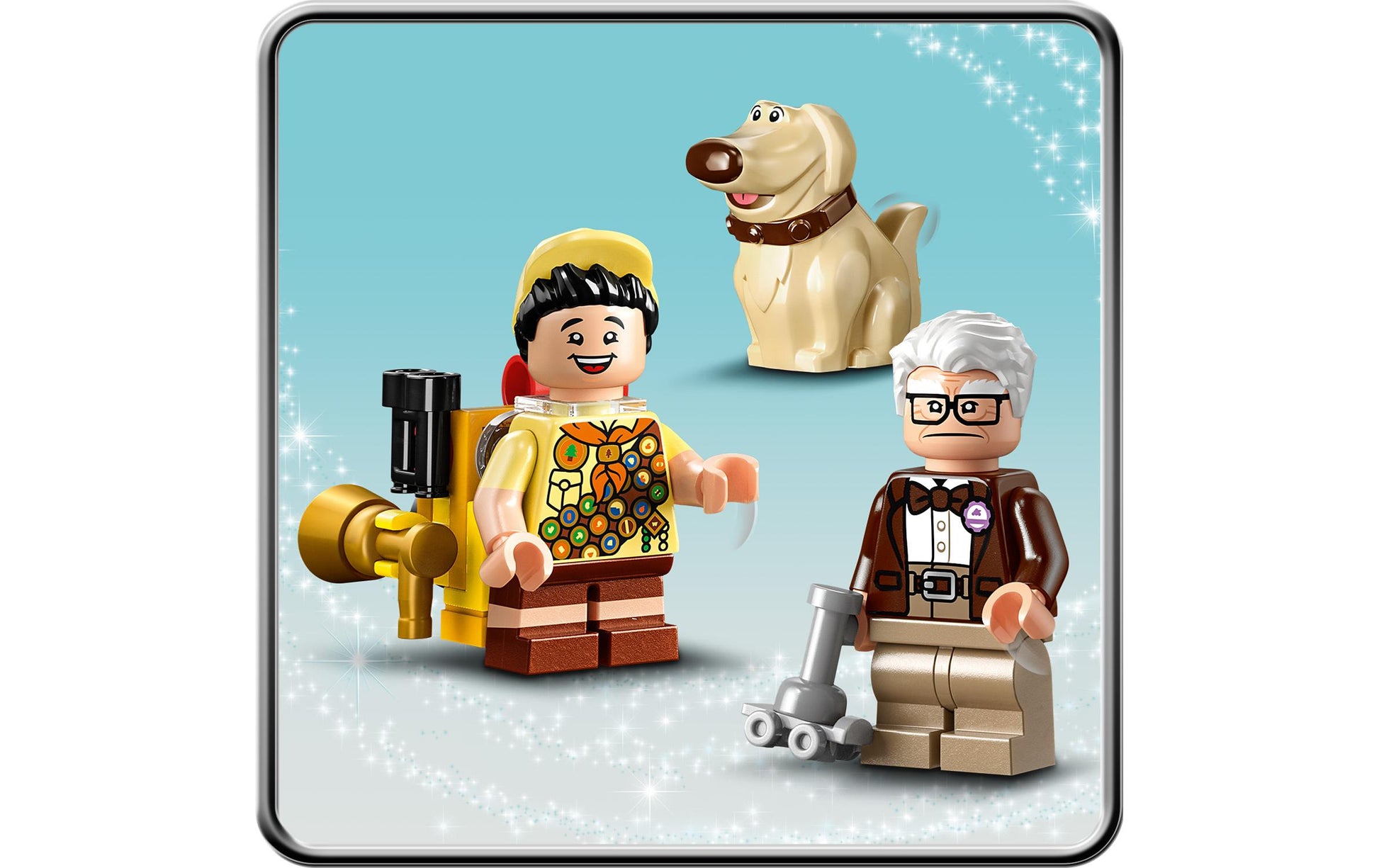 LEGO Carls Haus aus Oben 3D-Puzzle – Disney – 598 Teile – 15 × 27 × 11 cm – ab 9 J.